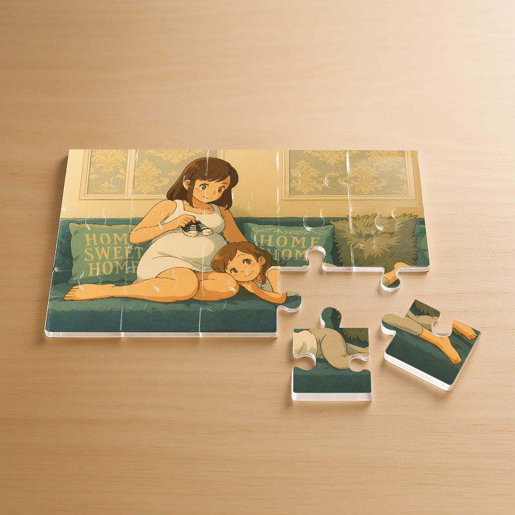 Puzzle estilo GHIBLI para Mamá