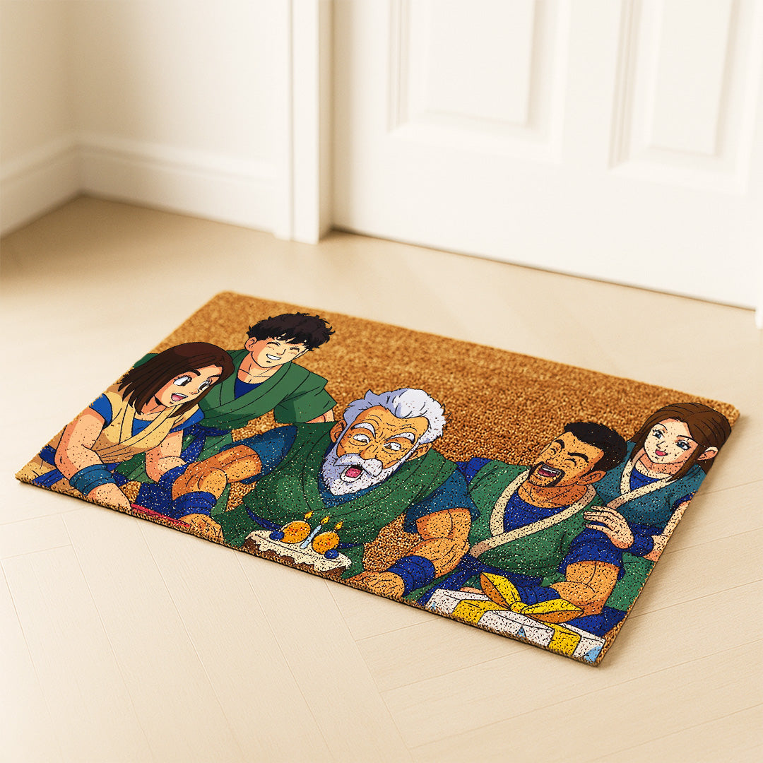 Felpudos estilo DRAGONBALL para Cumpleaños