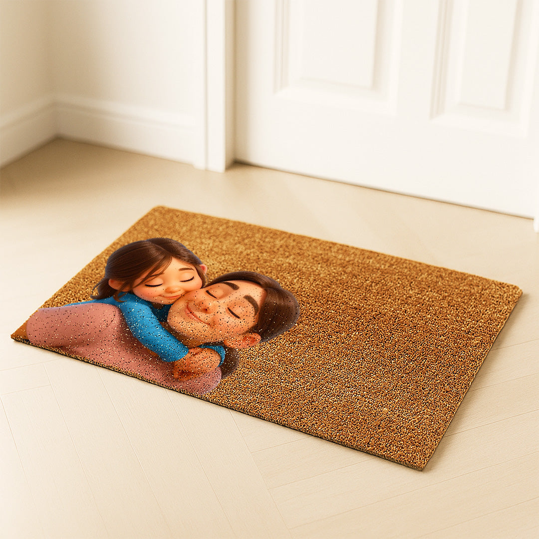 Felpudos estilo CARICATURA para Mamá