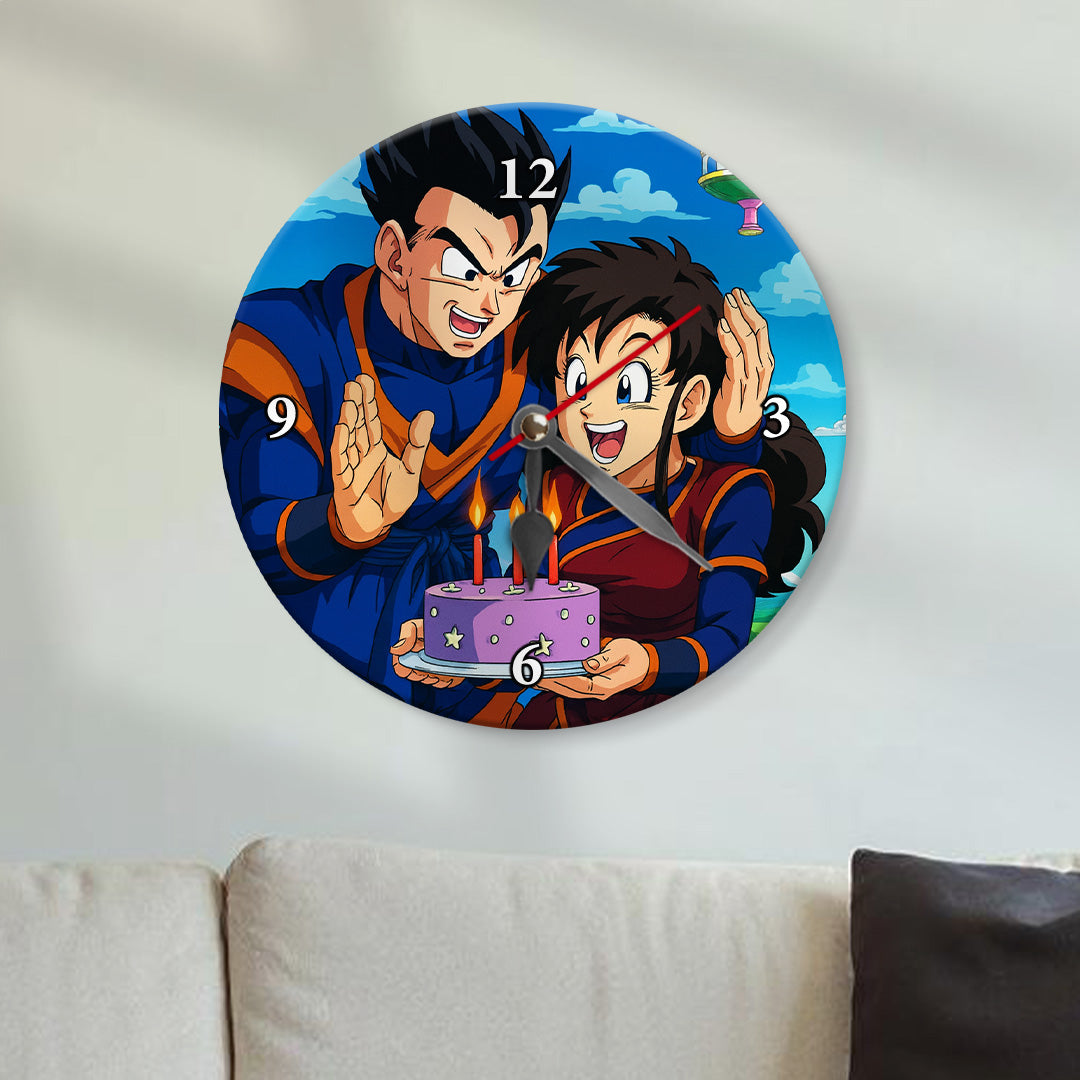Reloj estilo DRAGONBALL para Cumpleaños