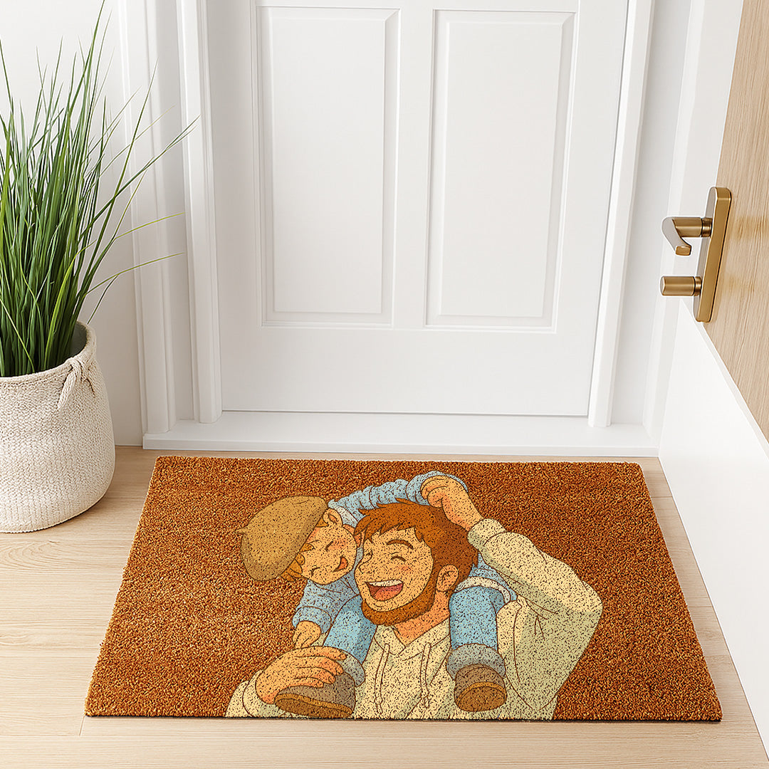 Felpudos estilo GHIBLI para Papá