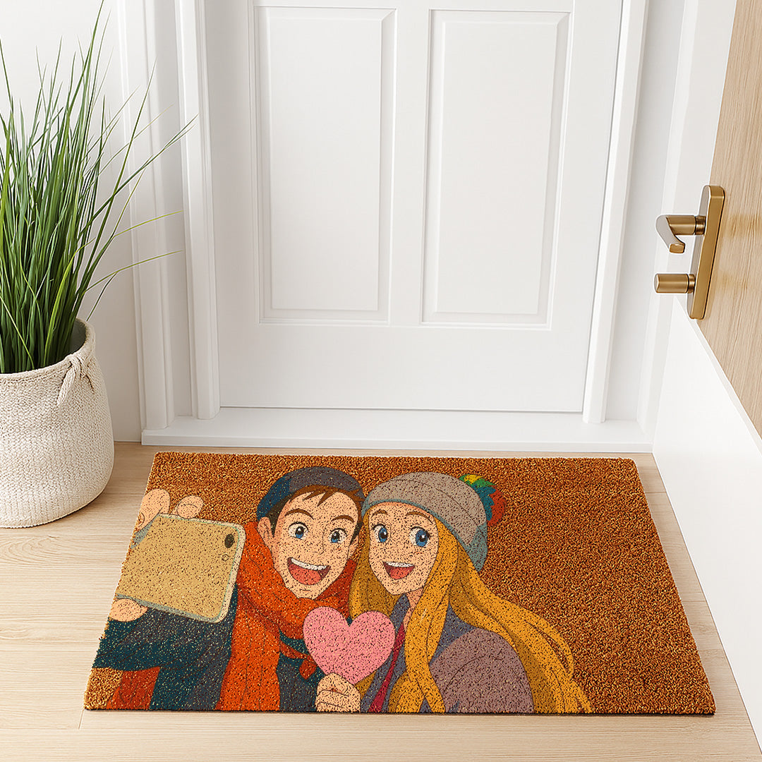 Felpudos estilo GHIBLI para Aniversario