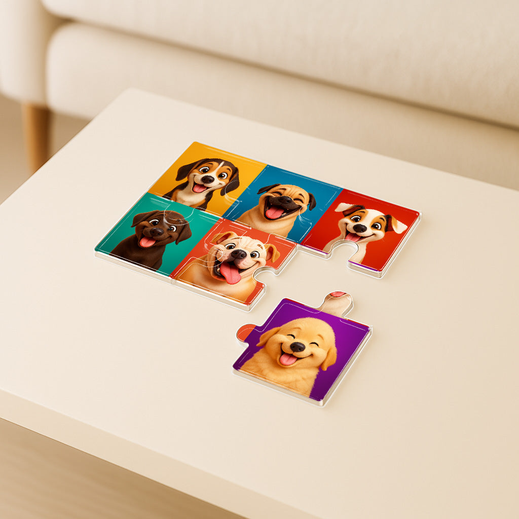 Puzzle estilo CARICATURA para Mascotas
