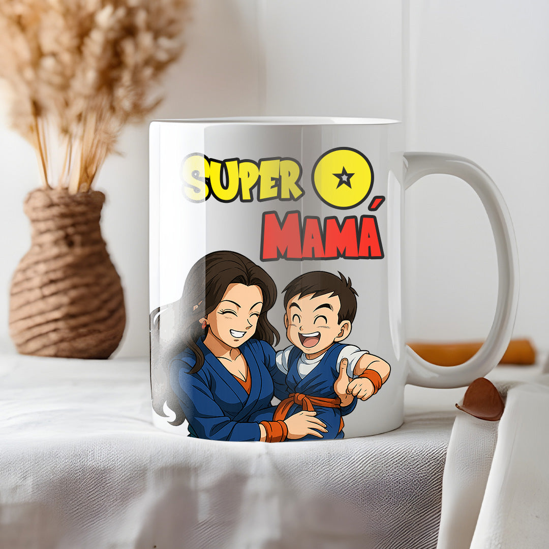 Taza estilo DRAGONBALL para Mamá