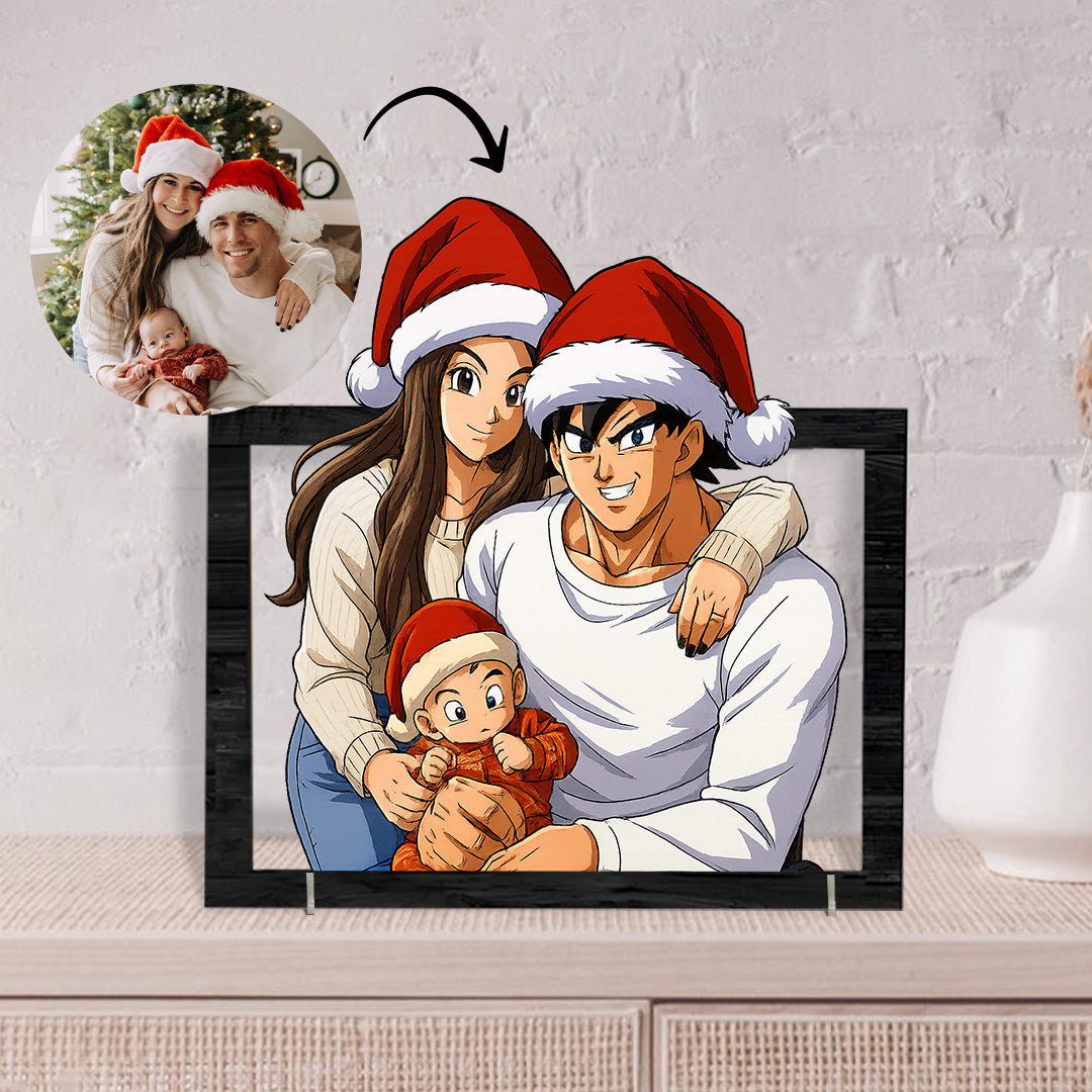 Cuadro dibujos animados DRAGONBALL para Navidad