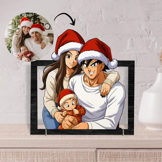 Cuadro dibujos animados DRAGONBALL para Navidad