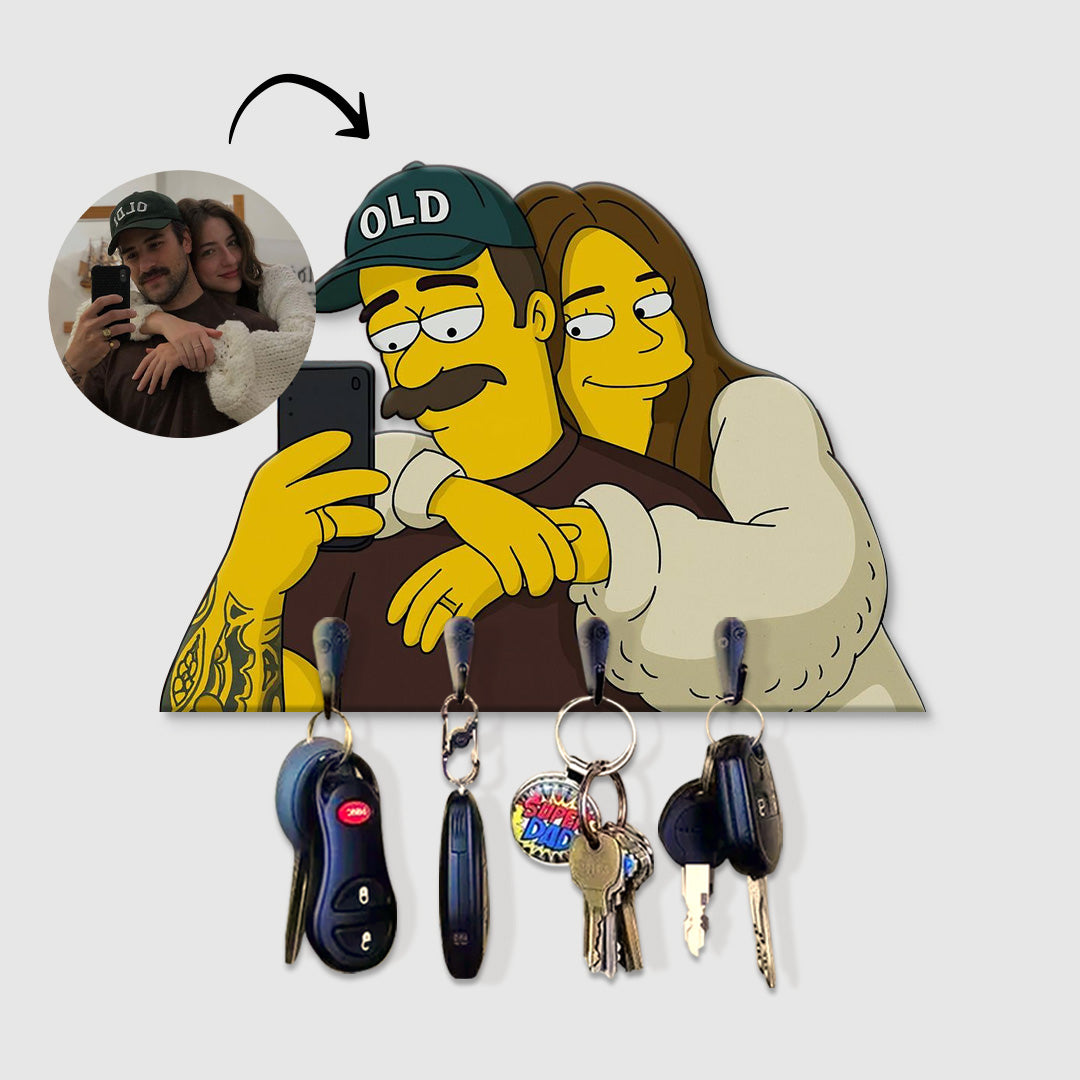 Portallaves estilo LOS SIMPSON