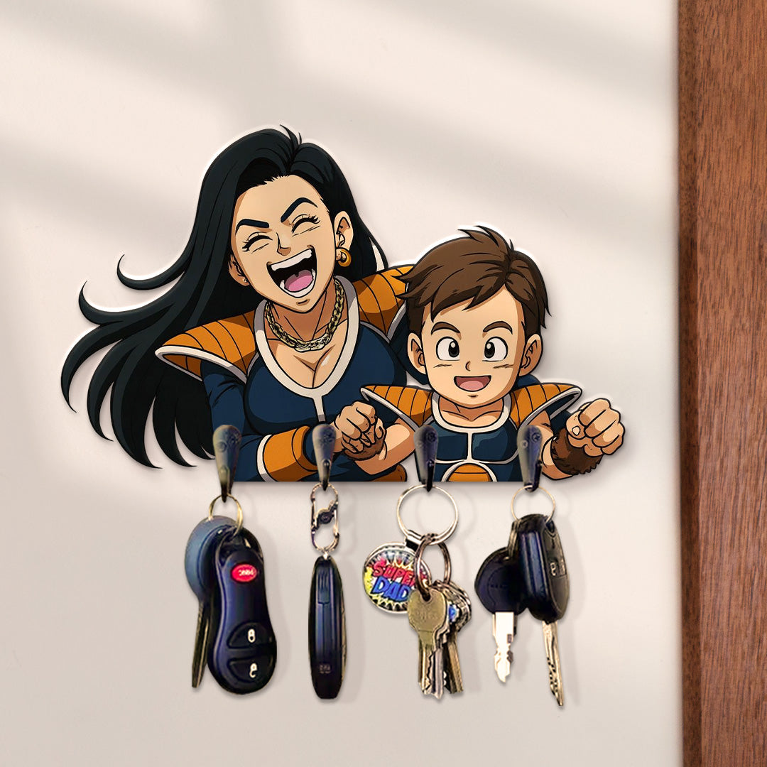 Portallaves estilo DRAGONBALL para Mamá