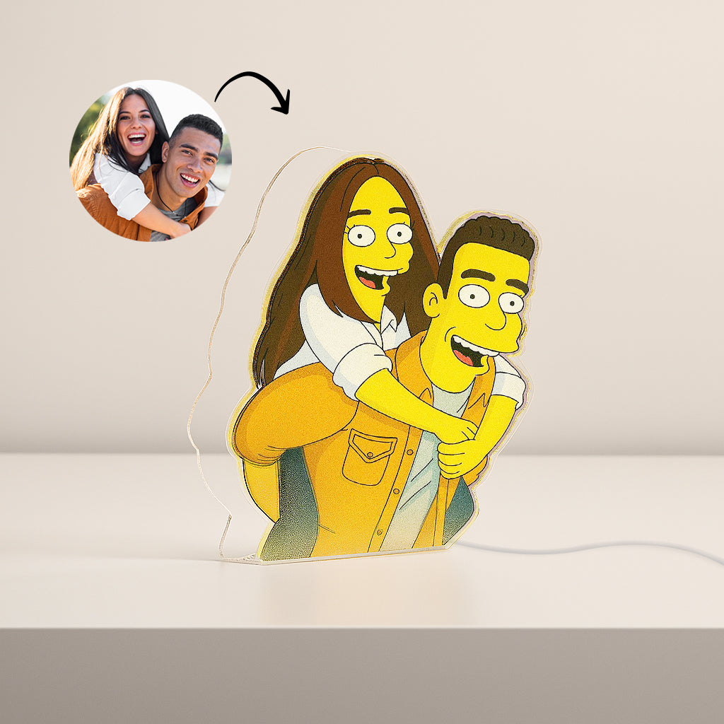Lámpara LOS SIMPSON Personalizada