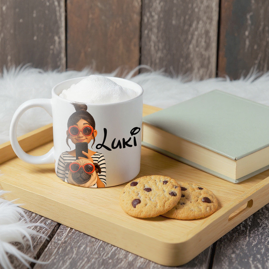 Taza estilo CARICATURA para Mascotas