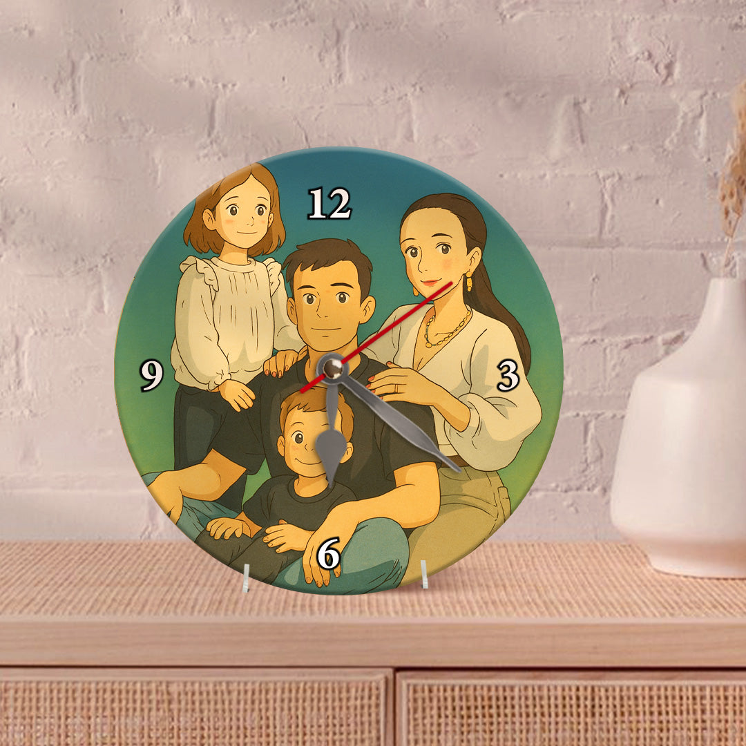 Reloj estilo GHIBLI para Papá