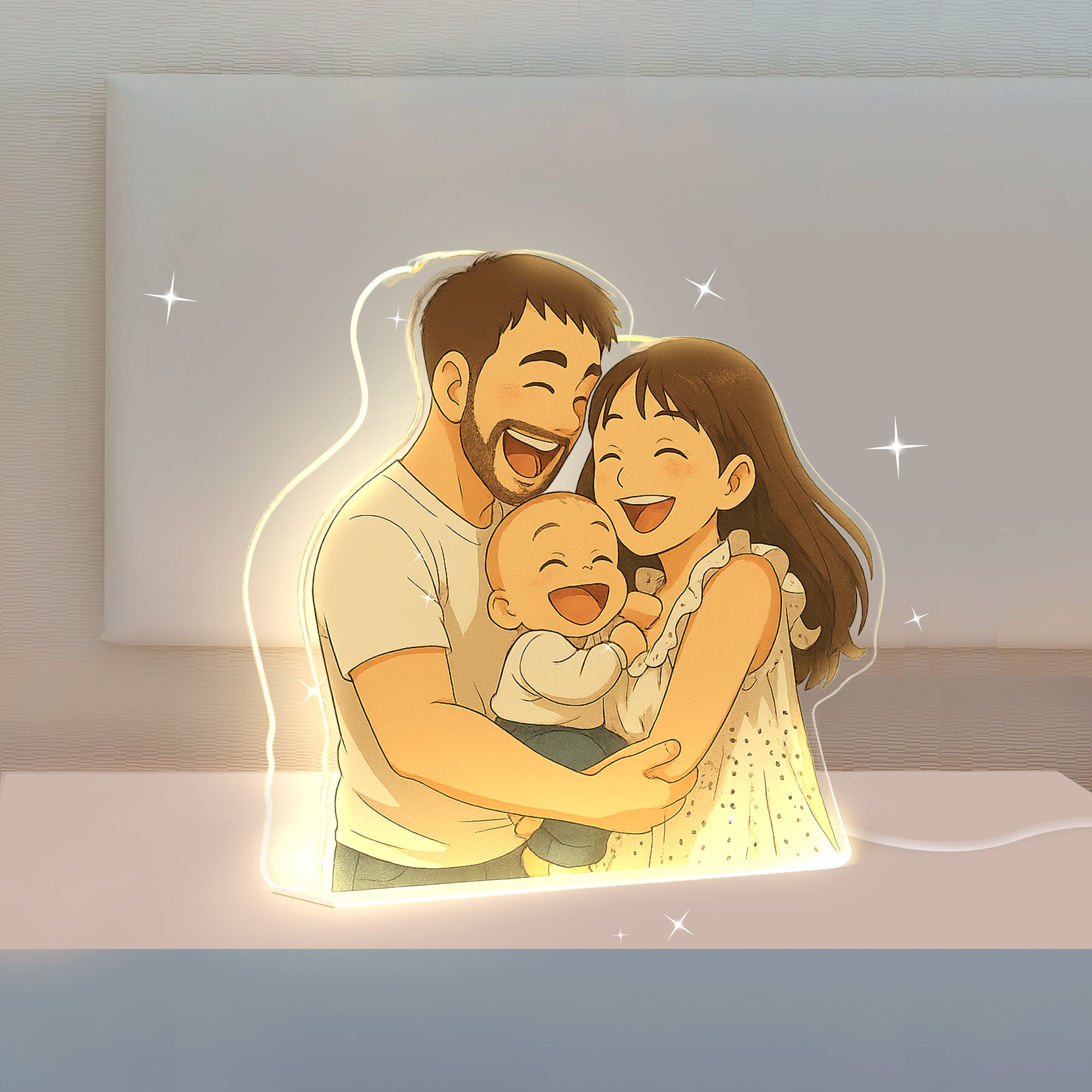Lámpara GHIBLI Personalizada para Papá