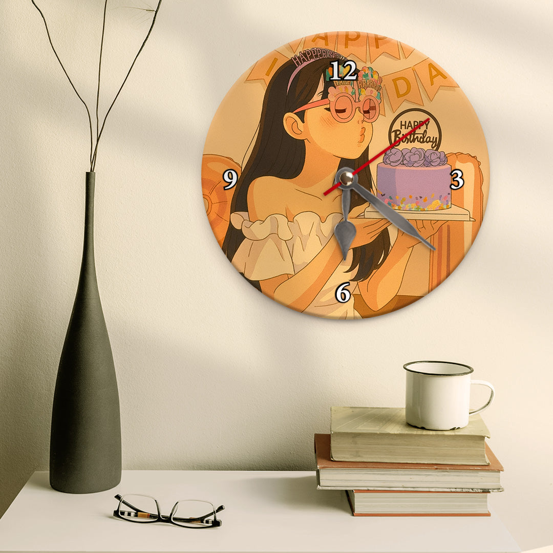 Reloj estilo GHIBLI para Cumpleaños