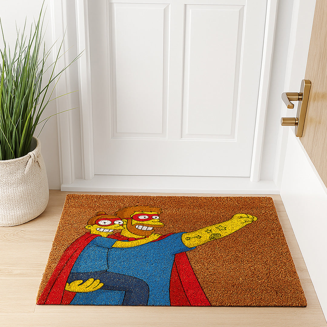 Felpudos estilo LOS SIMPSON para Papá