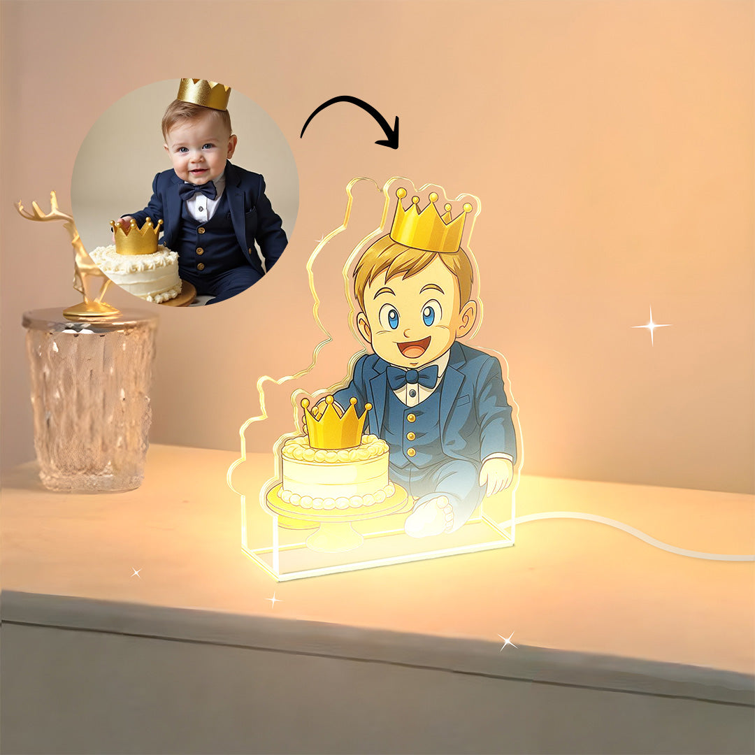 Lámpara DRAGONBALL Personalizada para Cumpleaños