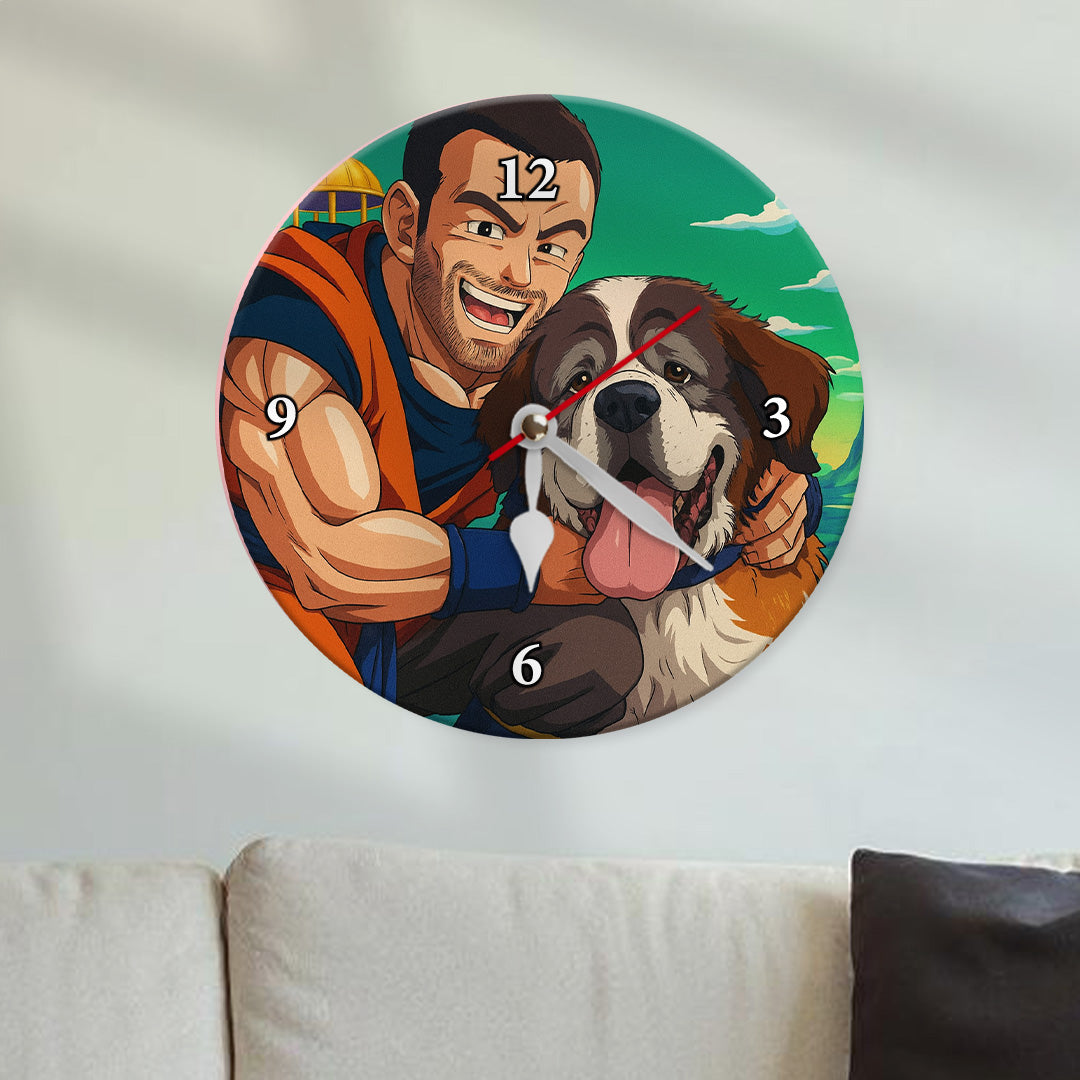 Reloj estilo DRAGONBALL para Mascotas