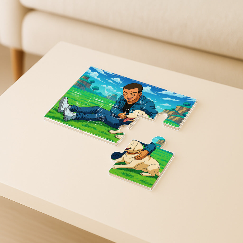 Puzzle estilo DRAGONBALL para Mascotas