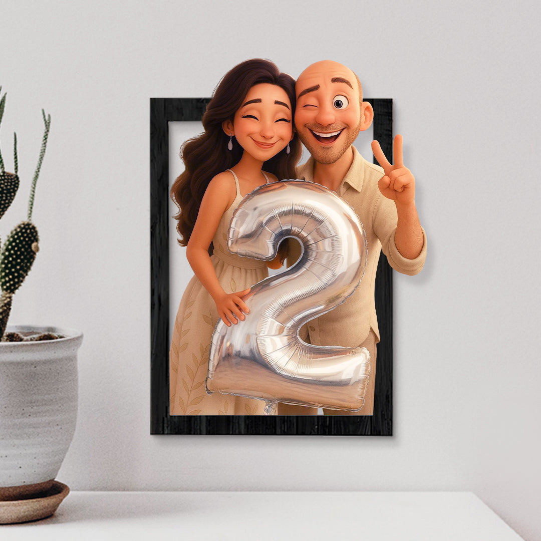 Cuadro dibujos animados CARICATURA