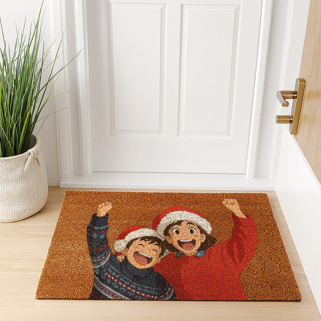 Felpudos estilo GHIBLI para Navidad