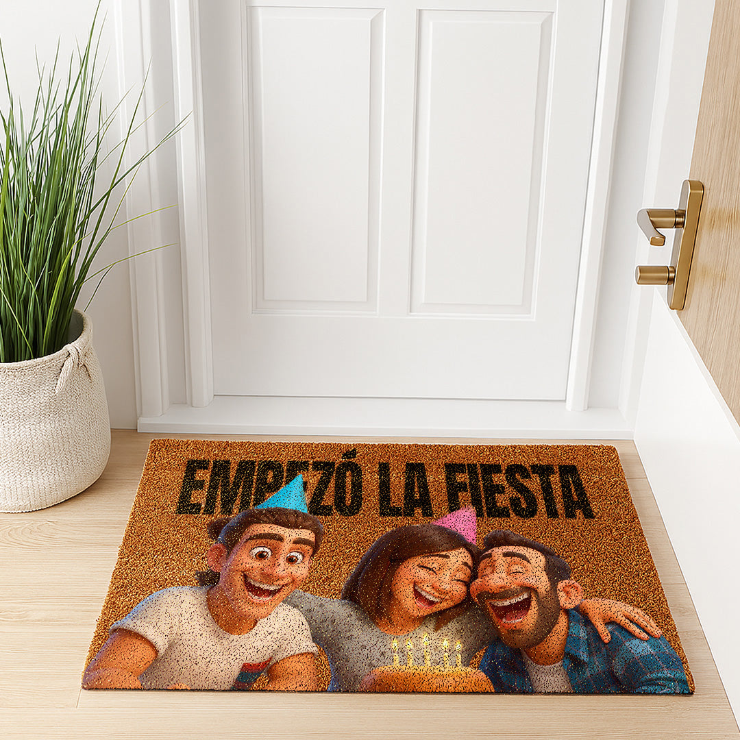 Felpudos estilo CARICATURA para Cumpleaños