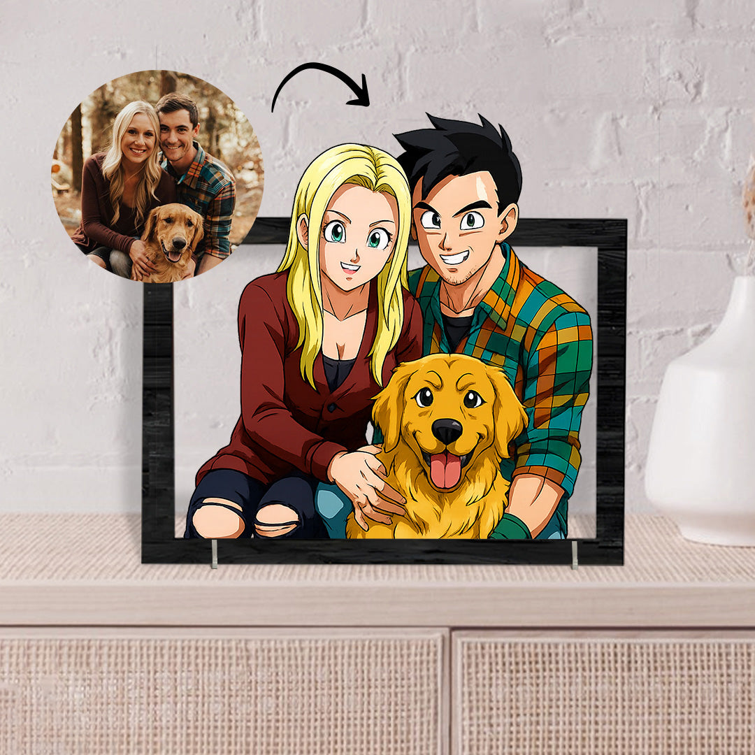 Cuadro dibujos animados DRAGONBALL para Mascotas