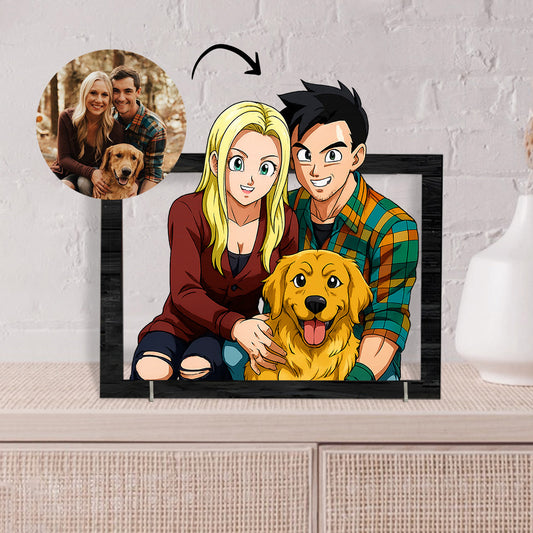 Cuadro dibujos animados DRAGONBALL para Mascotas