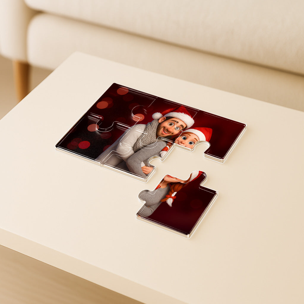 Puzzle estilo CARICATURA para Navidad