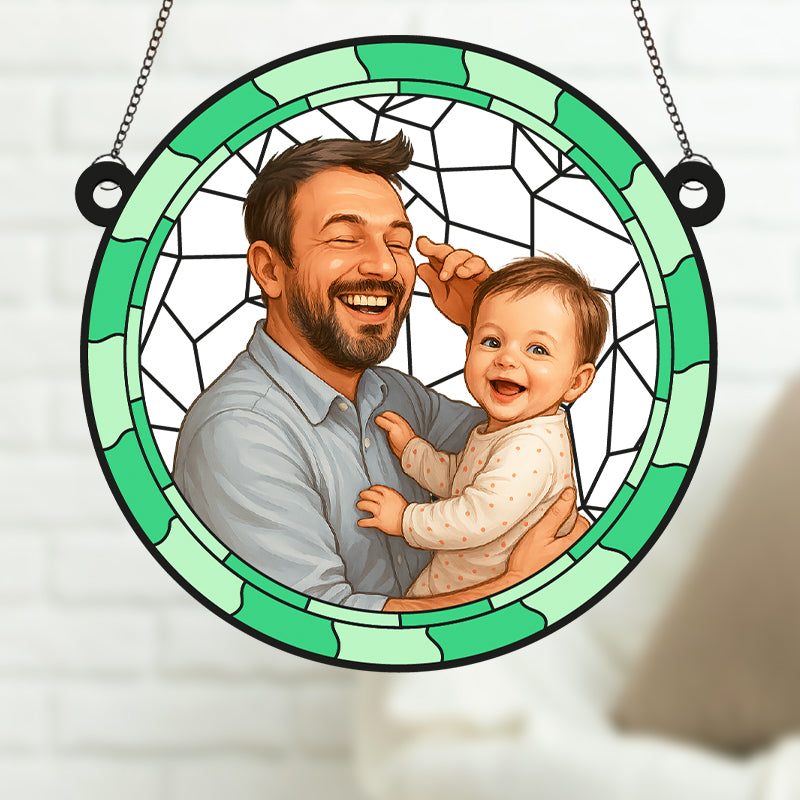 Atrapasol estilo CARICATURA para Papá