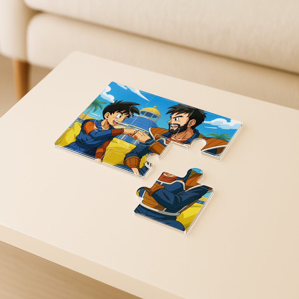 Puzzle estilo DRAGONBALL para Papá