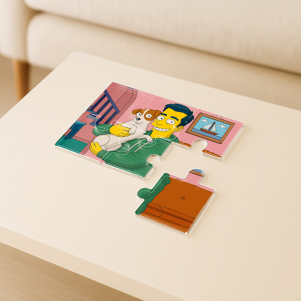 Puzzle estilo LOS SIMPSON para Mascotas