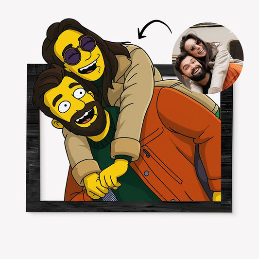Cuadro dibujos animados LOS SIMPSON