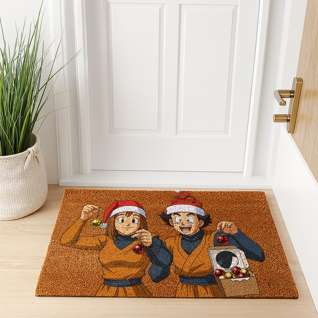 Felpudos estilo DRAGONBALL para Navidad