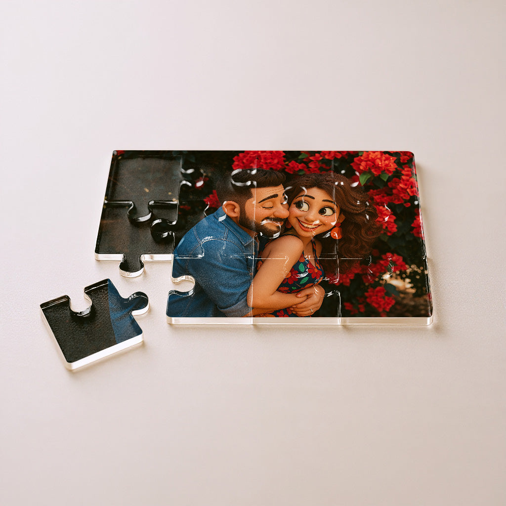 Puzzle estilo CARICATURA para Aniversario