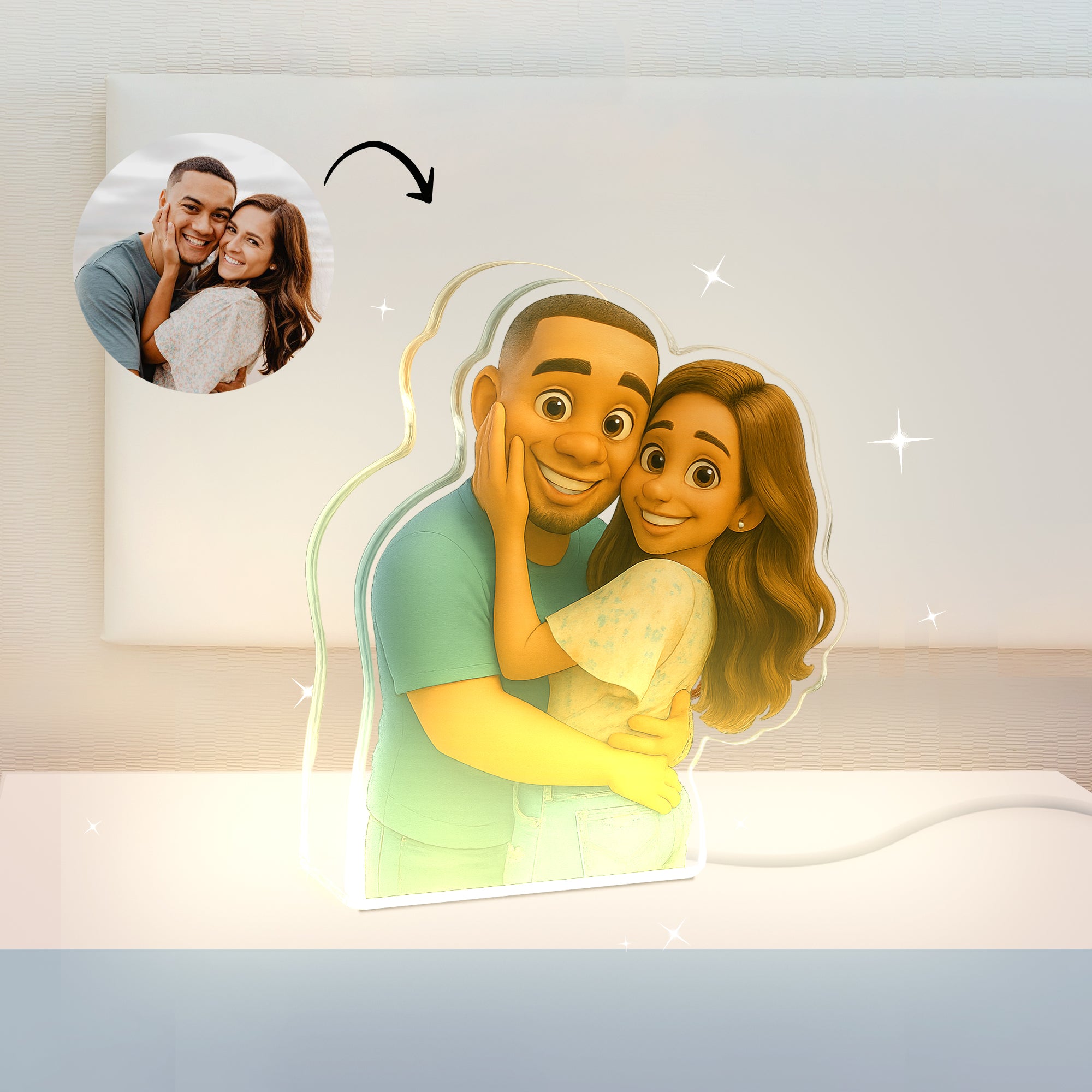 Lámpara CARICATURA Personalizada