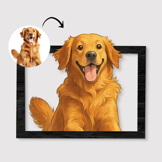 Cuadro dibujos animados GHIBLI para Mascotas