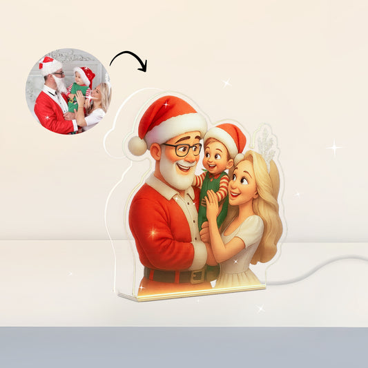 Lámpara CARICATURA Personalizada para Navidad