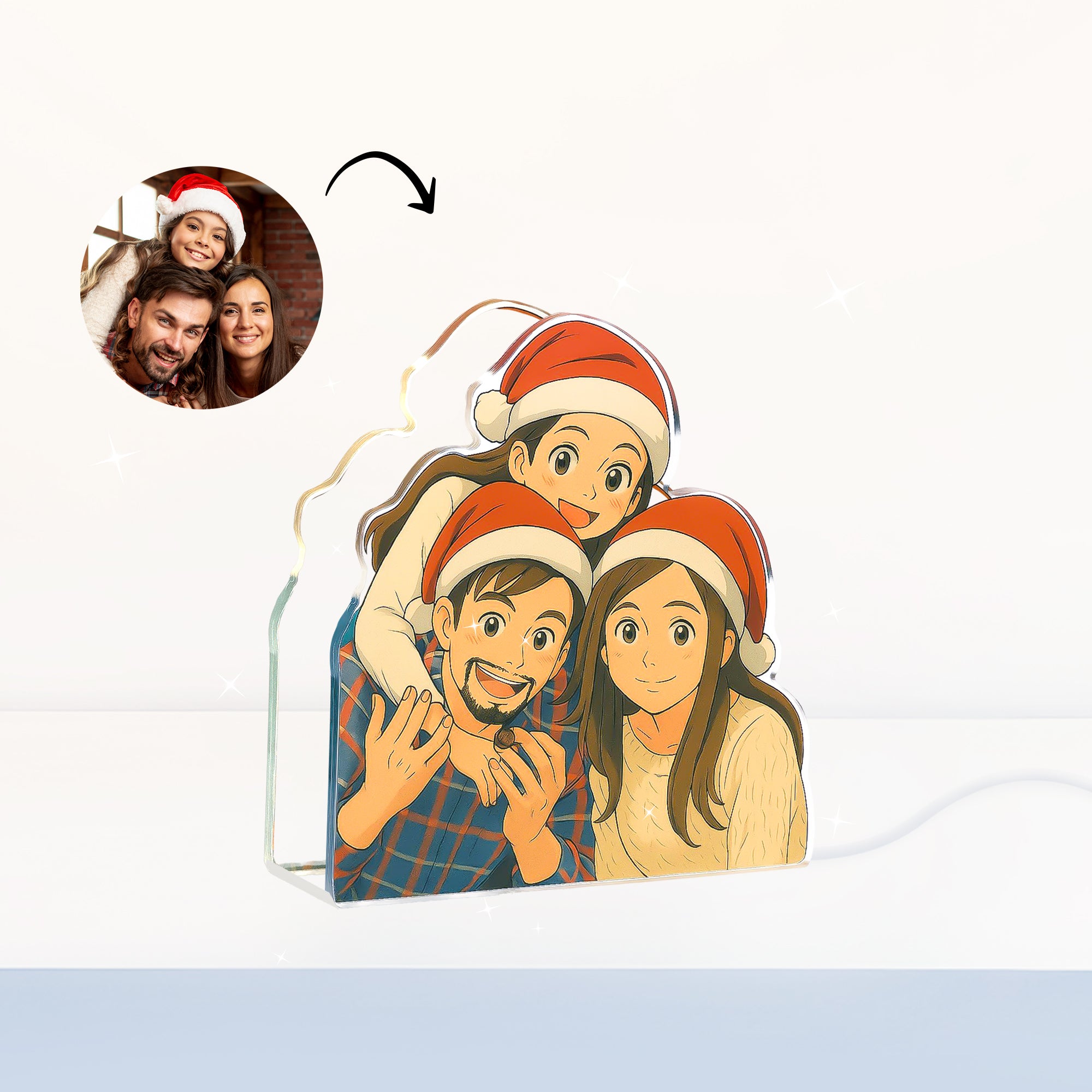 Lámpara GHIBLI Personalizada para Navidad