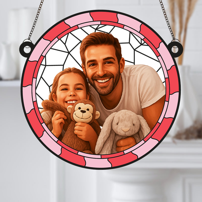 Atrapasol estilo CARICATURA para Papá