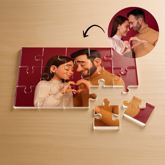 Puzzle estilo CARICATURA para Aniversario