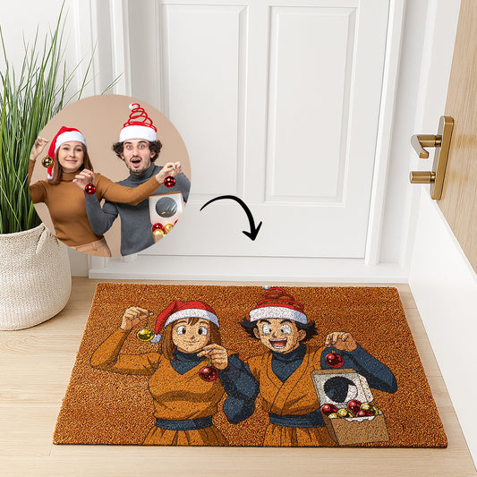Felpudos estilo DRAGONBALL para Navidad