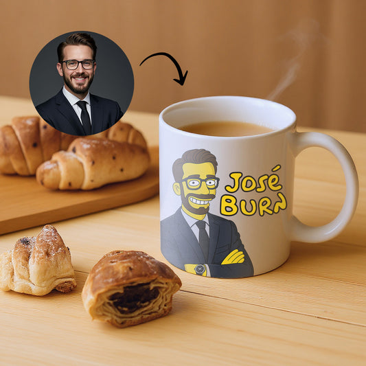 Taza estilo LOS SIMPSON para Papá