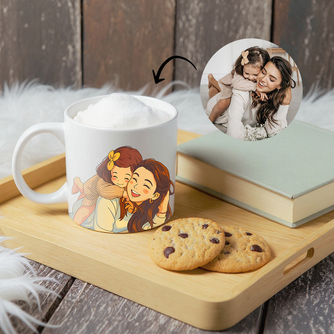 Taza estilo GHIBLI para Mamá