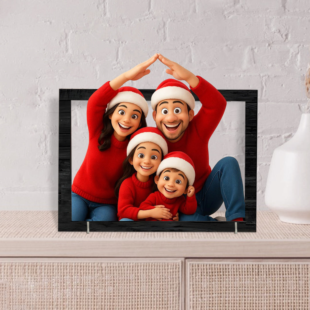 Cuadro dibujos animados CARICATURA para Navidad