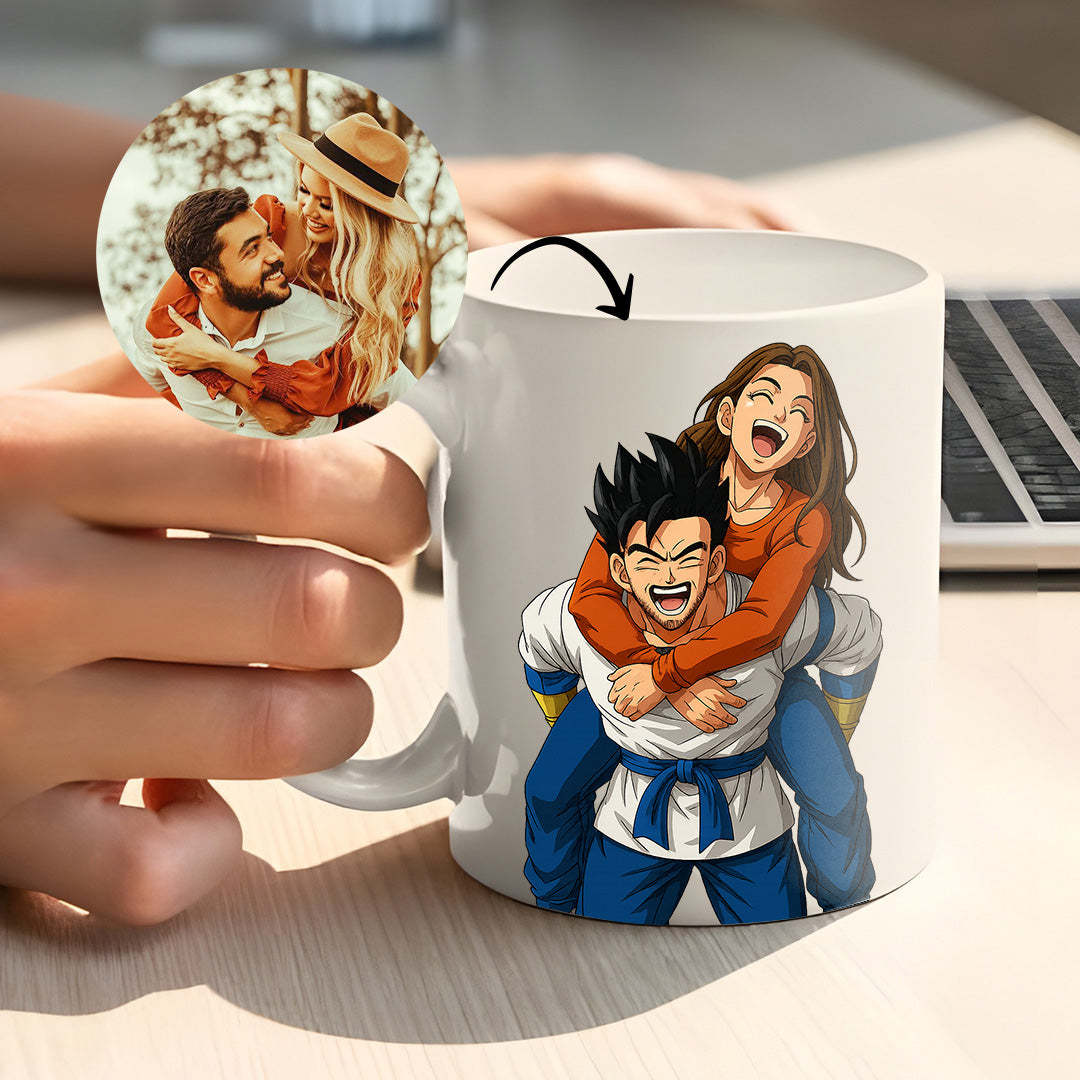 Taza estilo DRAGONBALL