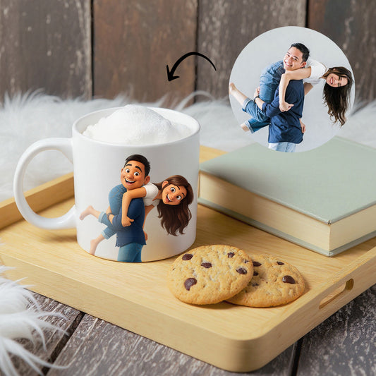 Taza estilo CARICATURA