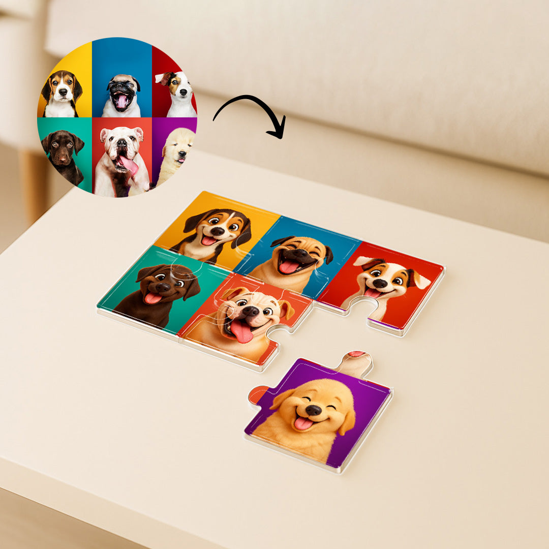 Puzzle estilo CARICATURA para Mascotas