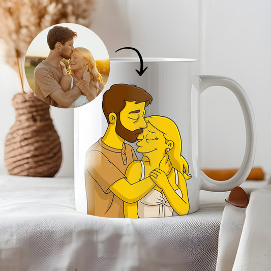 Taza estilo LOS SIMPSON