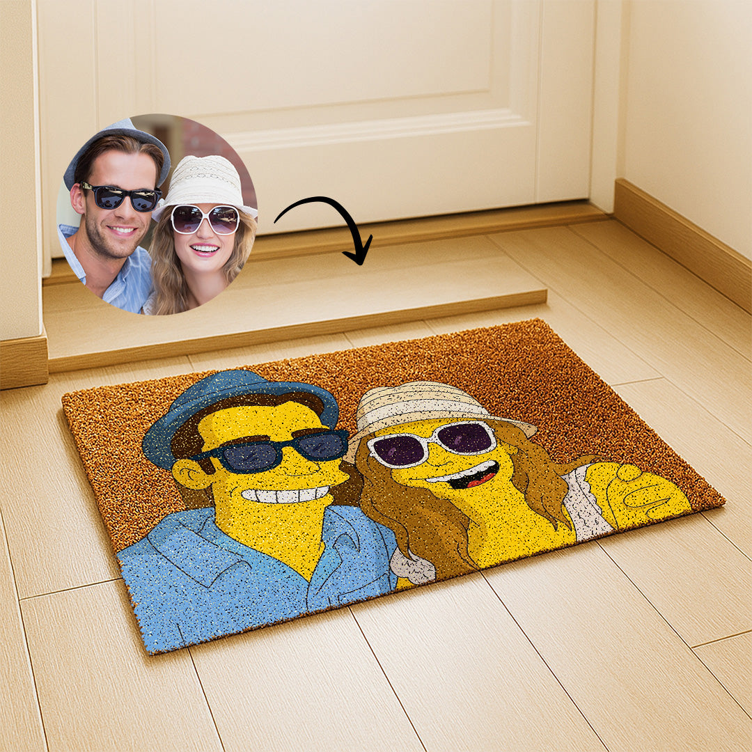 Felpudos estilo LOS SIMPSON