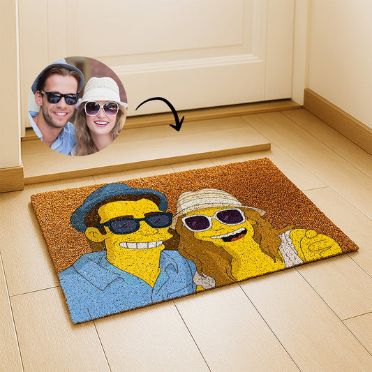 Felpudos estilo LOS SIMPSON