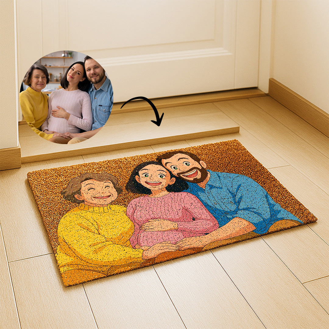 Felpudos estilo GHIBLI para Mamá